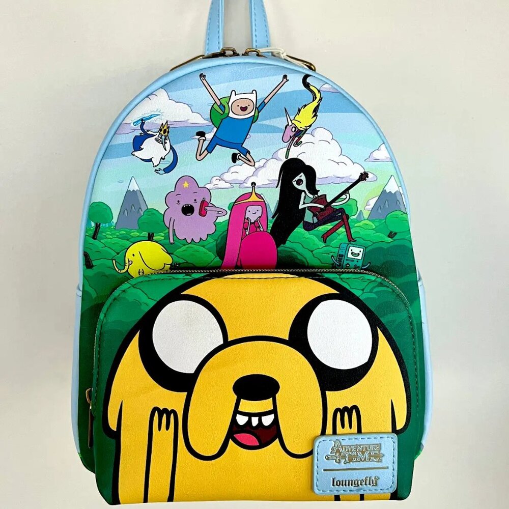 Brand New Loungefly Adventure Time Backpack NWT